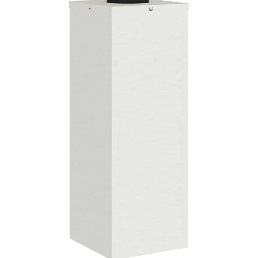 vidaXL Luz de Sendero LED Solar 2 pcs Acero laminado en frío White Hot