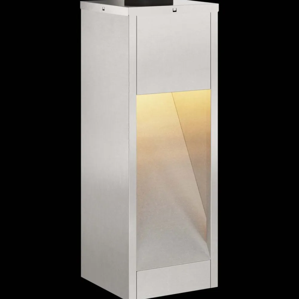 vidaXL Luz de Sendero LED Solar 2 pcs Plateado Acero inoxidable Online