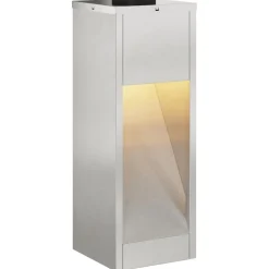 vidaXL Luz de Sendero LED Solar 2 pcs Plateado Acero inoxidable Online