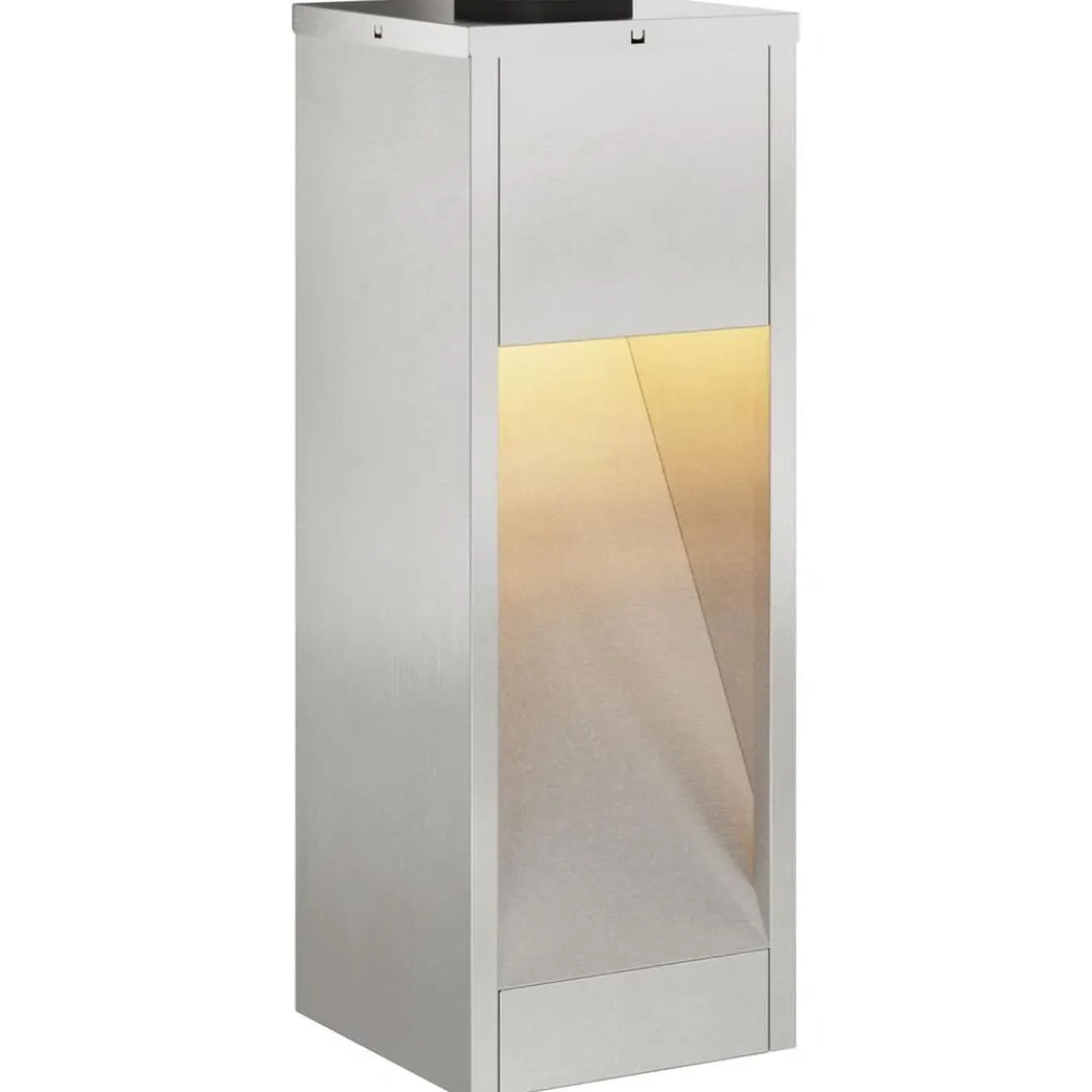 vidaXL Luz de Sendero LED Solar 2 pcs Plateado Acero inoxidable Online