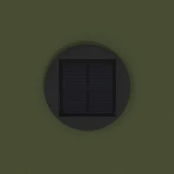 vidaXL Luz de Sendero LED Solar 2 pcs Verde oliva Hot