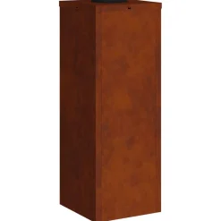 vidaXL Iluminación-Luz de Sendero LED Solar 2 pcs Bronce Acero autopatinable