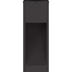 vidaXL Luz de Sendero LED Solar 2 pcs Acero laminado en frío Negro Best