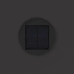 vidaXL Luz de Sendero LED Solar 2 pcs Acero laminado en frío Negro Best