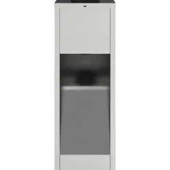 vidaXL Iluminación-Luz de Sendero LED Solar 2 pcs Plateado Galvanizado
