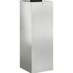 vidaXL Iluminación-Luz de Sendero LED Solar 2 pcs Plateado Galvanizado