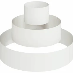vidaXL Maceta para Jardín 90 x 90 x 20 cm Acero laminado en frío Acero/ Outlet