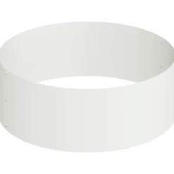 vidaXL Maceta para Jardín 90 x 90 x 20 cm Acero laminado en frío Acero/ Outlet