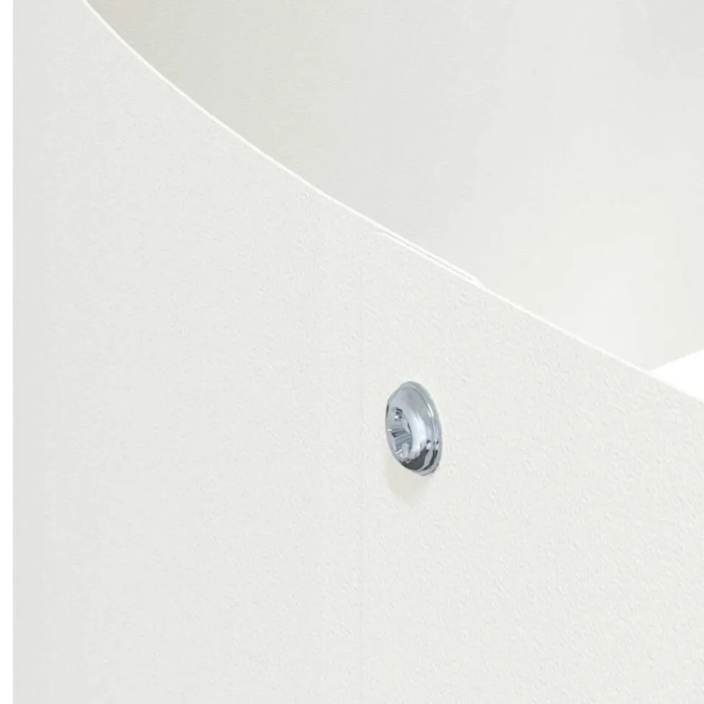 vidaXL Maceta para Jardín 90 x 90 x 20 cm Acero laminado en frío Acero/ Outlet