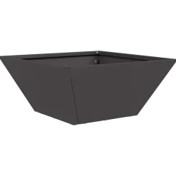 vidaXL Jardín-Maceta para Jardín 35 x 35 x 15 cm Acero laminado en frío