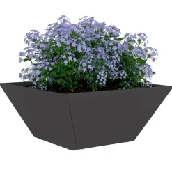 vidaXL Jardín-Maceta para Jardín 35 x 35 x 15 cm Acero laminado en frío