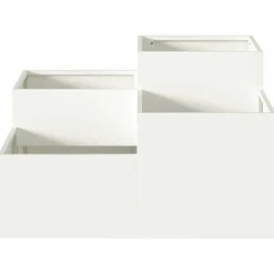 vidaXL Jardín-Maceta para Jardín 80 x 80 x 48 cm Acero