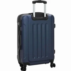 vidaXL Maleta 3 pcs 50 x 31 x 78 cm Plástico ABS Azul oscuro Best