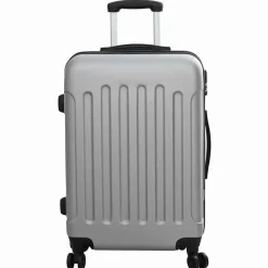vidaXL Maleta 3 pcs 50 x 31 x 78 cm Plástico ABS Plateado Online