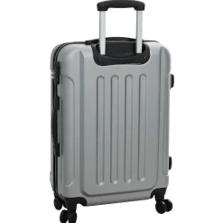 vidaXL Maleta 3 pcs 50 x 31 x 78 cm Plástico ABS Plateado Online