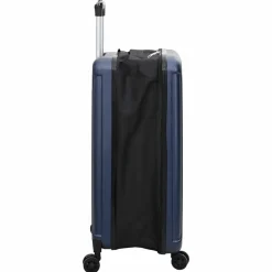 vidaXL Maleta con cerradura 34 x 23 x 55.5 cm Plástico ABS Azul oscuro New
