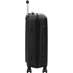 vidaXL Maleta con cerradura 3 pcs 50 x 31 x 78 cm Plástico ABS Negro Hot