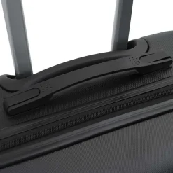 vidaXL Maleta con cerradura 3 pcs 50 x 31 x 78 cm Plástico ABS Negro Hot