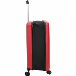vidaXL Maleta con cerradura 34 x 23 x 55.5 cm Plástico ABS Rojo Discount