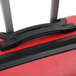 vidaXL Maleta con cerradura 3 pcs 50 x 31 x 78 cm Plástico ABS Rojo New