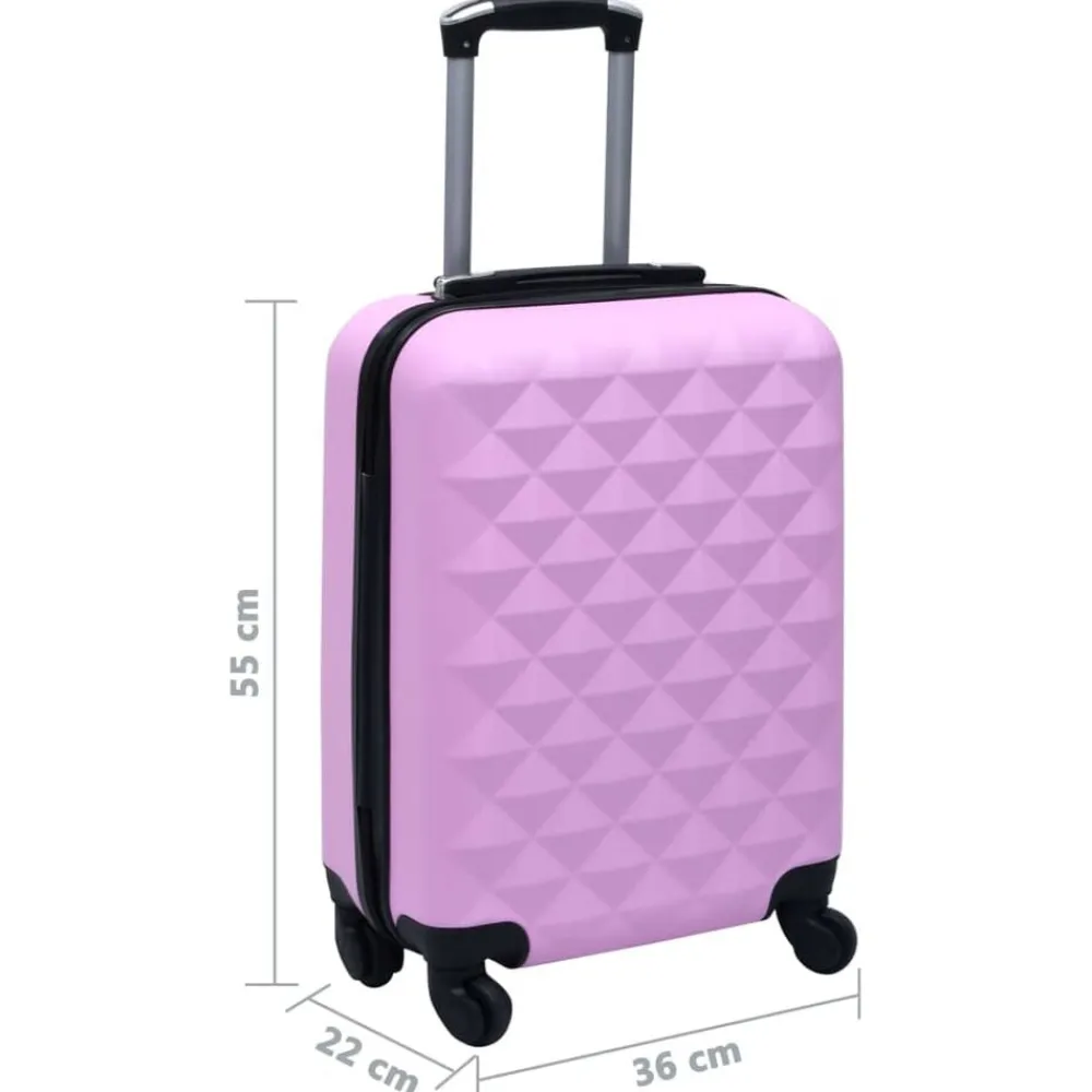 vidaXL Maletas Y Bolsos De Viaje-Maleta rígida con ruedas ABS
