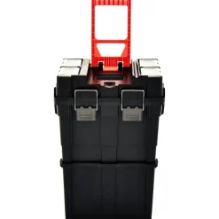 vidaXL Accesorios De Bricolaje-Maleta trolley para herramientas con mango 45x36x90 cm