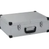 vidaXL Maletín de herramientas aluminio plateado 46x33x16 cm Outlet