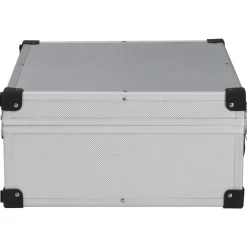 vidaXL Maletín de herramientas aluminio plateado 46x33x16 cm Outlet