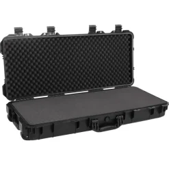 vidaXL Maletín de vuelo con ruedas PP negro 96x42x16 cm Discount