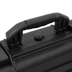 vidaXL Maletín de vuelo con ruedas PP negro 96x42x16 cm Discount
