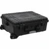 vidaXL Maletas Y Bolsos De Viaje-Maletín de vuelo con ruedas PP negro 63x50x23 cm
