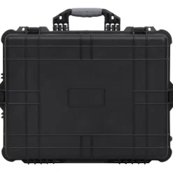 vidaXL Maletas Y Bolsos De Viaje-Maletín de vuelo con ruedas PP negro 63x50x23 cm