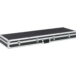 vidaXL Maletín para armas de aluminio 118x38x12 cm Negro Best