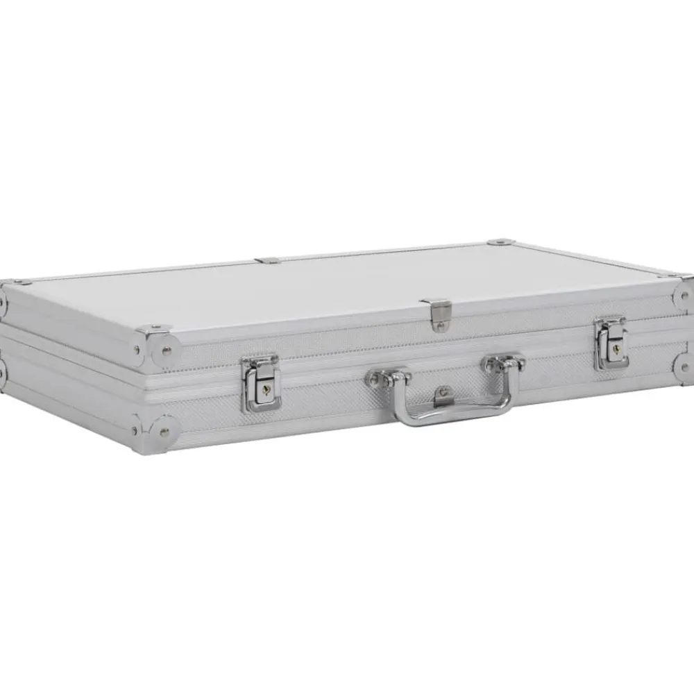 vidaXL Adultos-Maletín para armas de aluminio y ABS