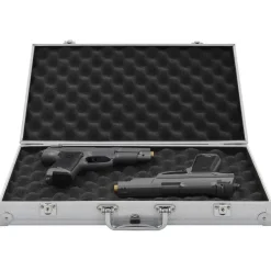 vidaXL Adultos-Maletín para armas de aluminio y ABS