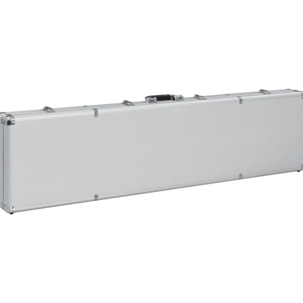 vidaXL Adultos-Maletín para armas de aluminio 134x35x12 cm