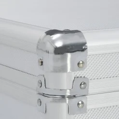 vidaXL Adultos-Maletín para armas de aluminio 134x35x12 cm