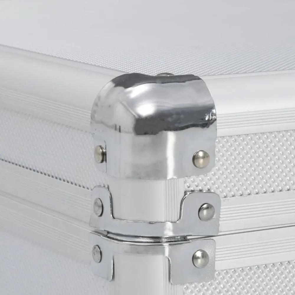 vidaXL Adultos-Maletín para armas de aluminio 134x35x12 cm