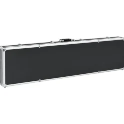 vidaXL Maletín para armas de aluminio 134x35x12 cm Negro Outlet