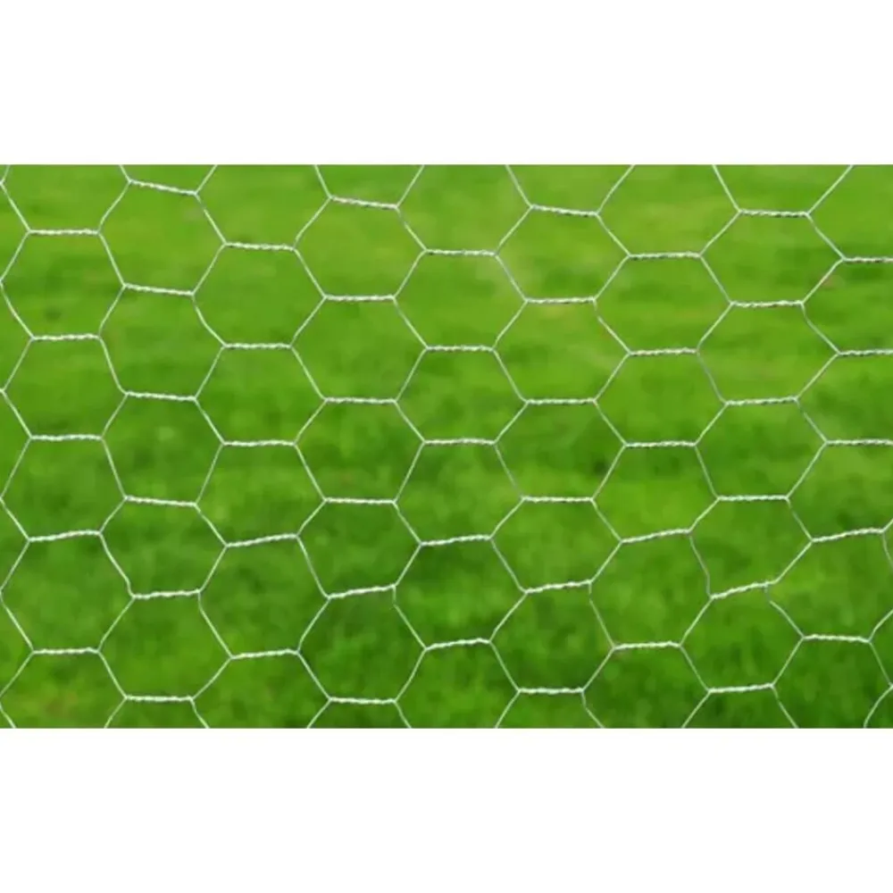 vidaXL Vallas De Jardín-Malla de alambre de acero galvanizado plateada 25x0,5 m
