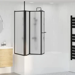 vidaXL Mampara de ducha 120 x 70 x 137 cm Aluminio Best