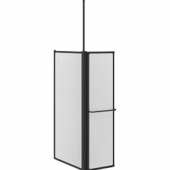 vidaXL Mampara de ducha 120 x 70 x 137 cm Aluminio Best