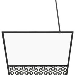 vidaXL Mampara de ducha accesible vidrio ESG claro 80x195 cm Negro Outlet
