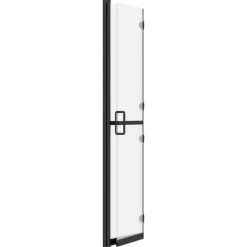 vidaXL Fontanería-Mampara de ducha plegable vidrio ESG esmerilado 70x190 cm