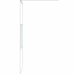 vidaXL Fontanería-Mampara de ducha vidrio ESG transparente 80x195 cm