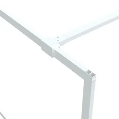 vidaXL Fontanería-Mampara de ducha vidrio ESG transparente 80x195 cm