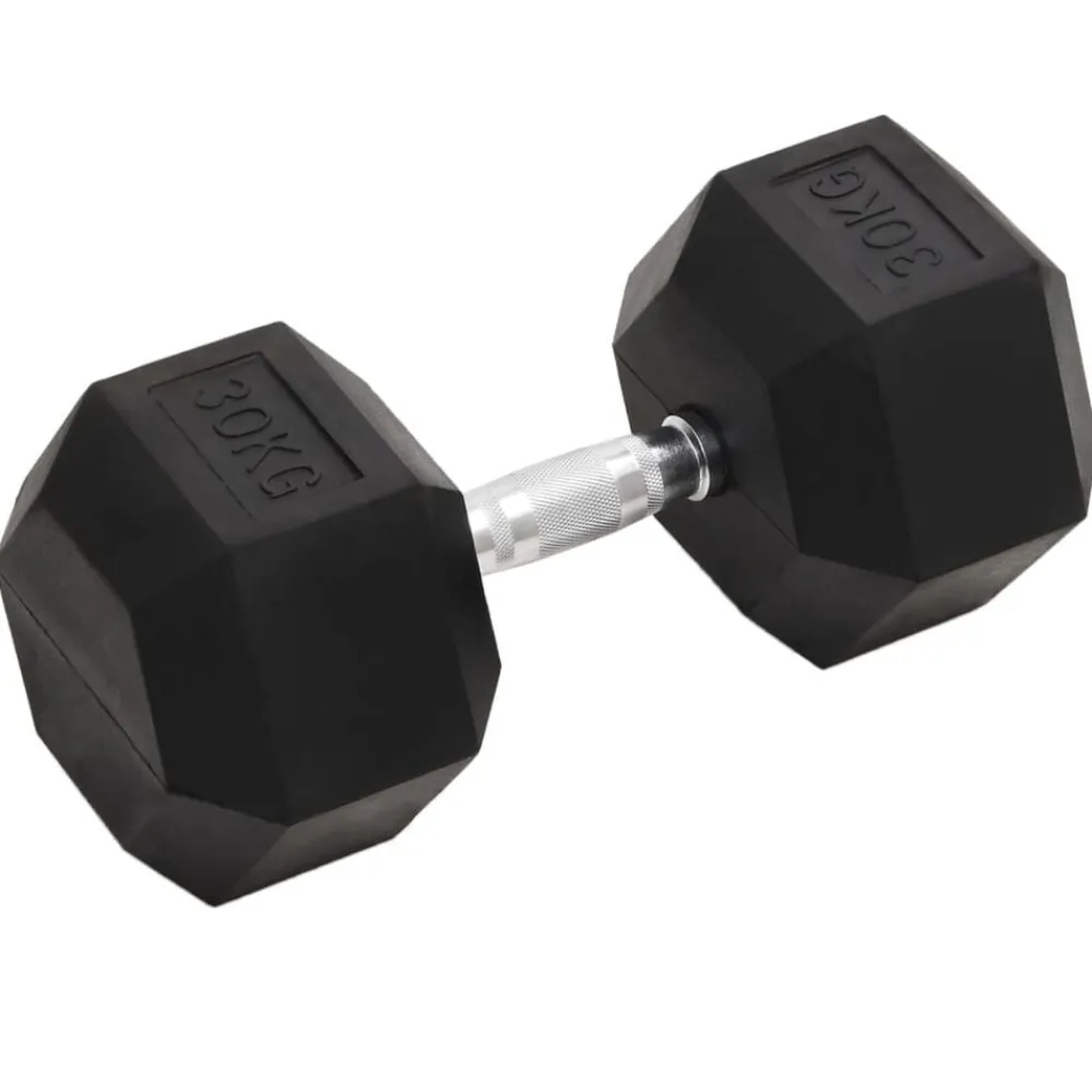 vidaXL Mancuerna hierro fundido 30 kg Discount