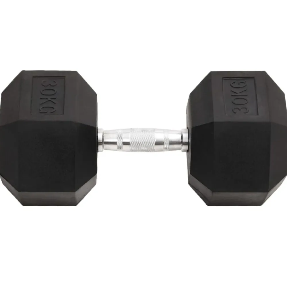 vidaXL Mancuerna hierro fundido 30 kg Discount