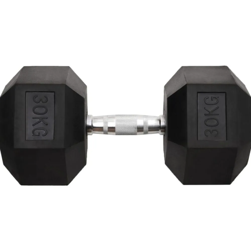 vidaXL Mancuerna hierro fundido 30 kg Discount