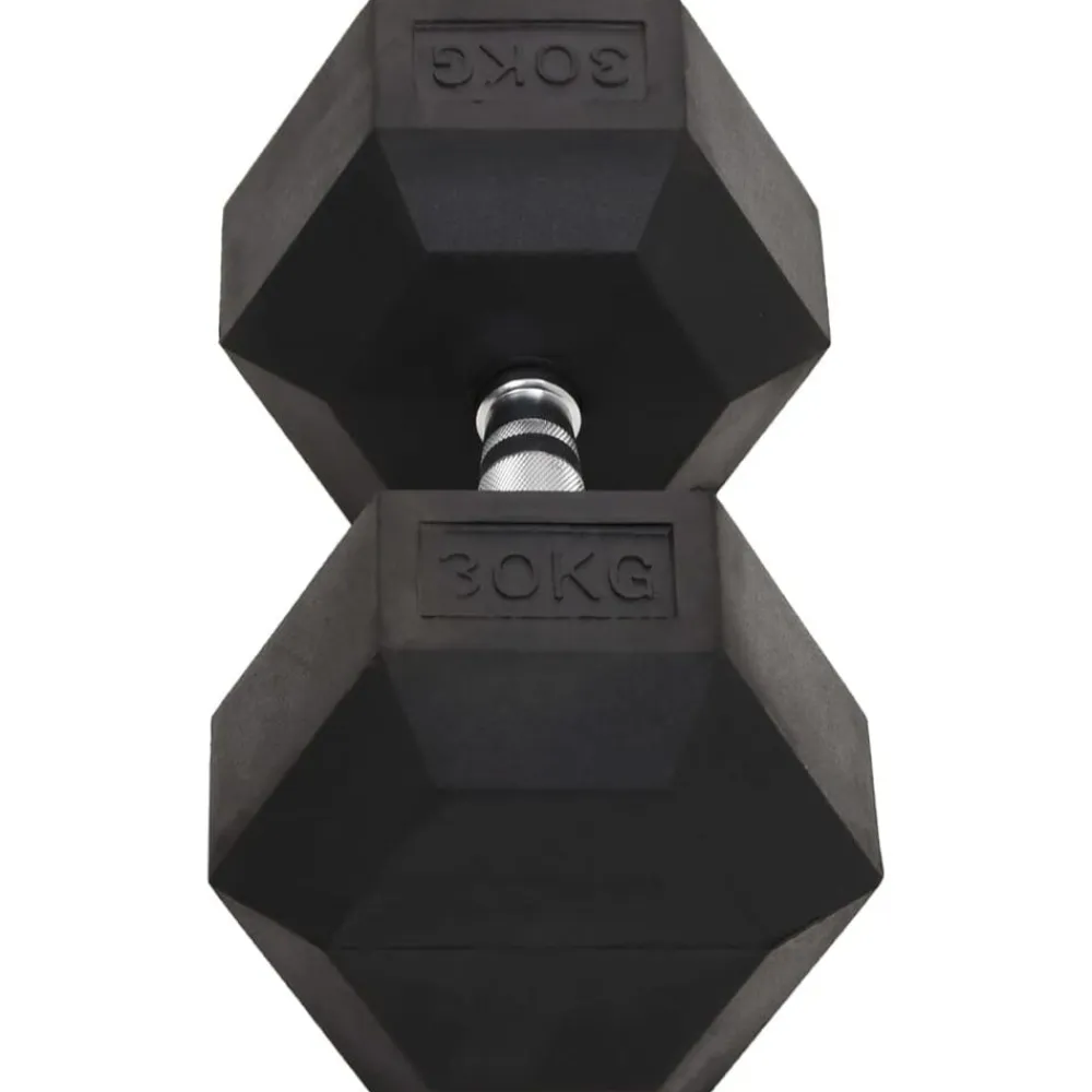 vidaXL Mancuerna hierro fundido 30 kg Discount
